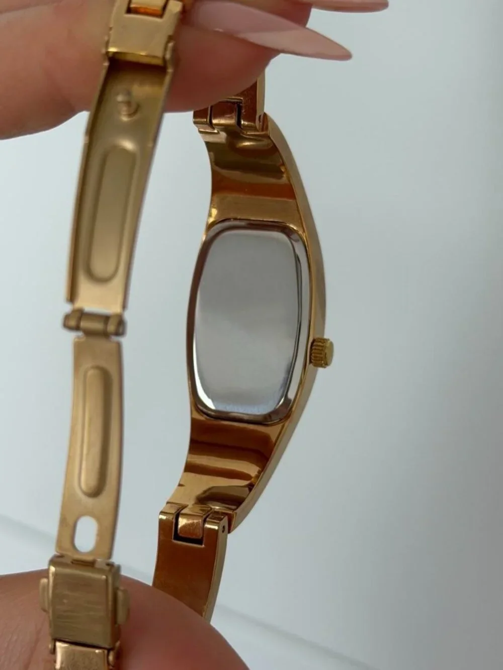 SKU:0620 Gold pink watch gold metal bracelet Stainless steel + gift bag